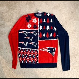 New England Patriots Christmas Sweater